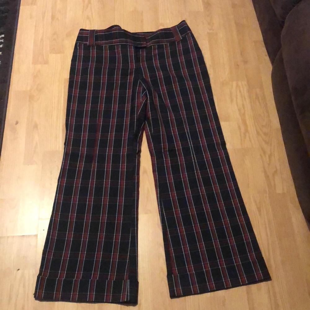 Plaid Pants size 17 Juniors